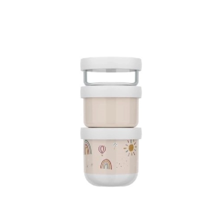Pack 3 tupper apilables de Little Dutch