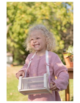 Caja para insectos Lupa Fairy Garden de Little Dutch