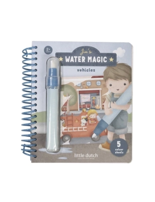 Libro de agua Jim Vehículos de Little Dutch