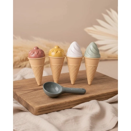 Set playa moldes de helados de Little Dutch