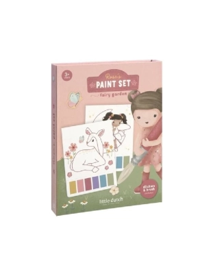 Set Pintura agua Fairy Garden de Little Dutch