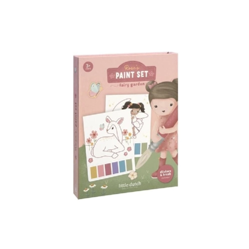 Set Pintura agua Fairy Garden de Little Dutch
