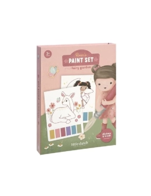 Set Pintura agua Fairy Garden de Little Dutch