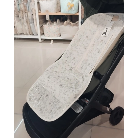 Colchoneta Standard Arthemisa de Giraffa Bianca e Blu