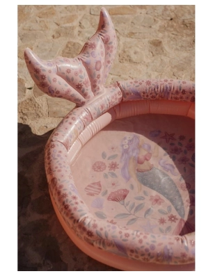 Piscina hinchable 80cm Sirenas de Little Dutch