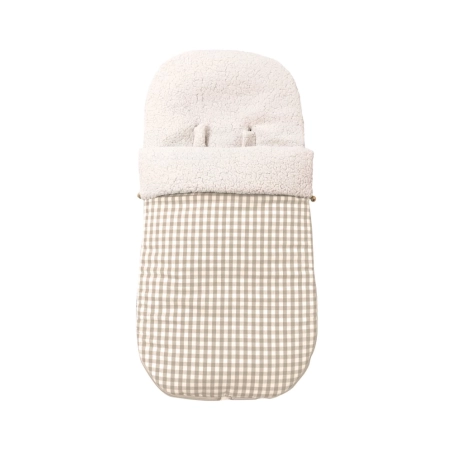 Saco standard Petra interior borrego de Giraffa Bianca e Blu