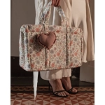 Bolsa Shoulder Elise Giraffa Bianca e Blu