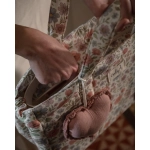 Bolsa Shoulder Elise Giraffa Bianca e Blu
