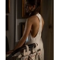 Bolsa Shoulder Elise Giraffa Bianca e Blu Bolsa Shoulder Elise Giraffa Bianca e Blu