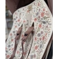 Colchoneta Standard Elise de Giraffa Bianca e Blu