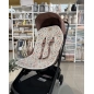 Colchoneta Standard Elise de Giraffa Bianca e Blu