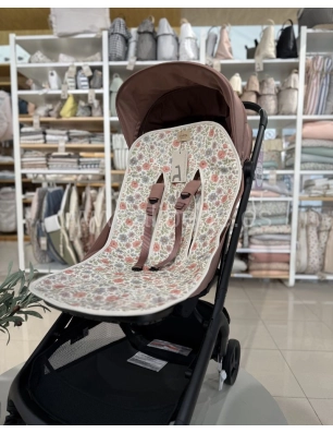 Colchoneta Standard Elise de Giraffa Bianca e Blu
