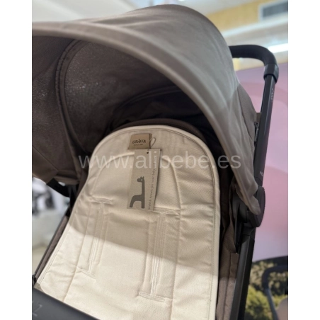 Colchoneta Essenza Joolz Aer de Giraffa Bianca e Blu