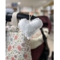 Colgante corazón Sucre de Giraffa Bianca e Blu