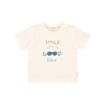 Camiseta manga corta Crema de Little Dutch