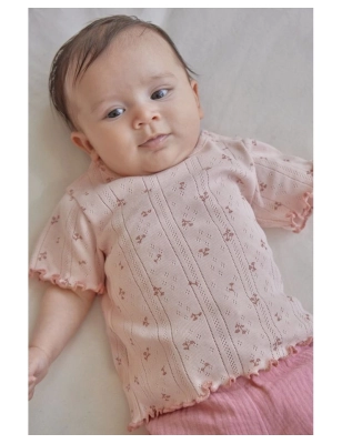 Camiseta manga corta Fairy Flowers de Little Dutch