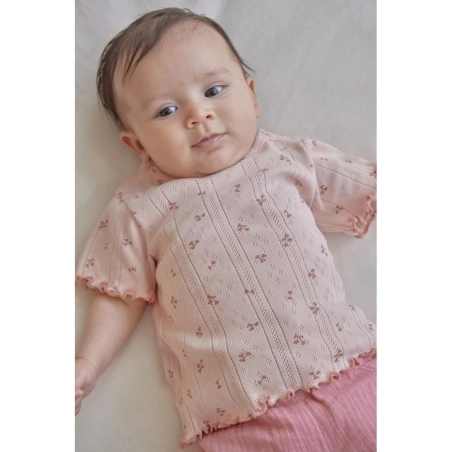 Camiseta manga corta Fairy Flowers de Little Dutch