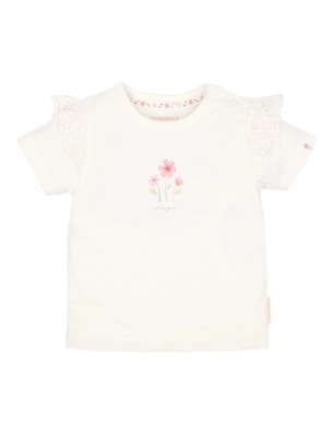 Camiseta manga corta Flowers de Little Dutch
