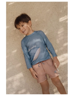 Camiseta anti UV Ocean de Little Dutch