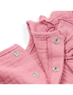 Vestido con ranita Blush de Little Dutch