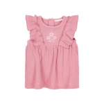 Vestido con ranita Blush de Little Dutch