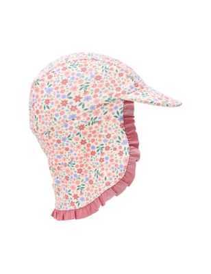 Gorro protección solar Flowers de Little Dutch