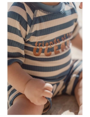 Mono anti UV Ocean Stripes de Little Dutch