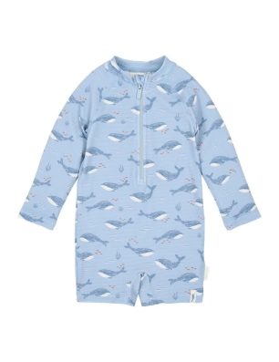 Mono anti UV Ocean Splash manga larga de Little Dutch