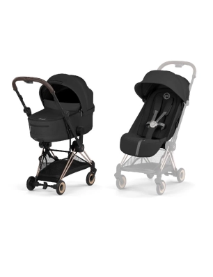 Dúo Coya Confort de Cybex Rosegold Sepia Black