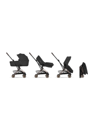Dúo Coya Confort de Cybex Rosegold Sepia Black