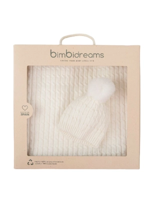 Set manta con gorrito de Bimbidreams