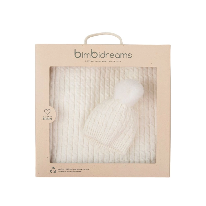 Set manta con gorrito de Bimbidreams