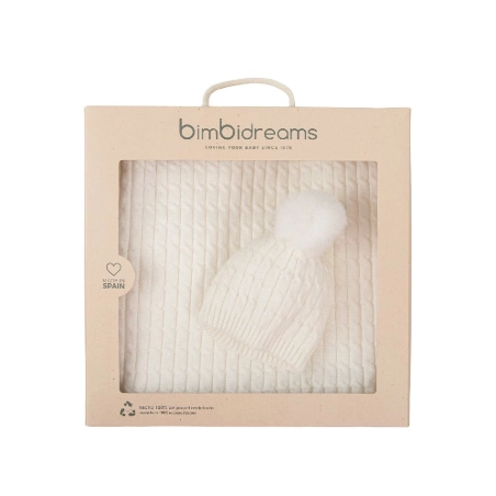 Set manta con gorrito de Bimbidreams