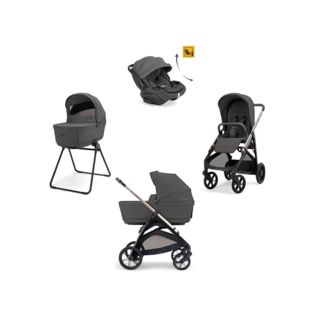 Cochecito 3 piezas Inglesina Aptica con Darwin Recline Marble Grey