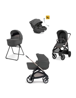 Cochecito 3 piezas Inglesina Aptica con Darwin Recline Marble Grey