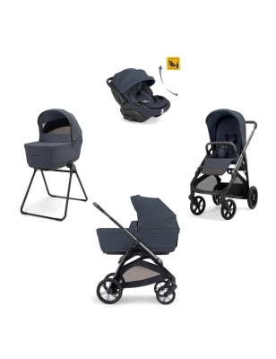 Cochecito 3 piezas Inglesina Aptica con Darwin Recline Sapphire Blue