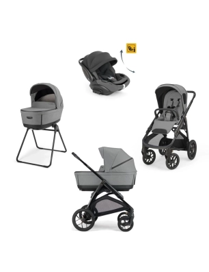 Cochecito 3 piezas Inglesina Aptica XT Darwin Recline Canyon Grey