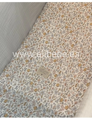 Sábana Bajera Capazo Ajustable Marga de Uzturre
