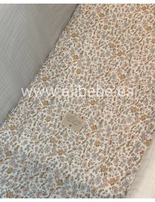 Sábana Bajera Capazo Ajustable Marga de Uzturre
