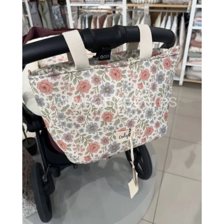 Bolsa MiniBag Two Elise de Giraffa Bianca e Blu