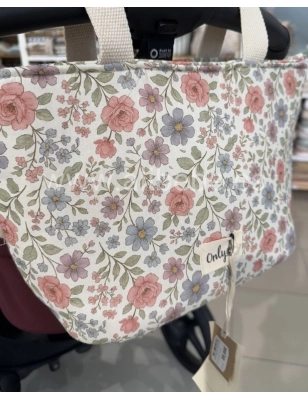 Bolsa MiniBag Two Elise de Giraffa Bianca e Blu