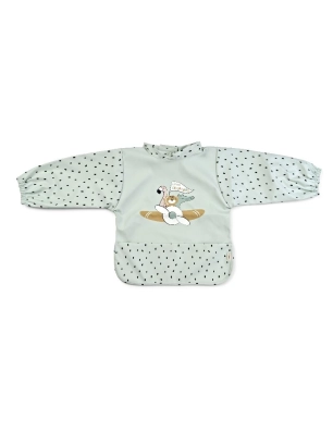 Babero Impermeable con Mangas de Saro