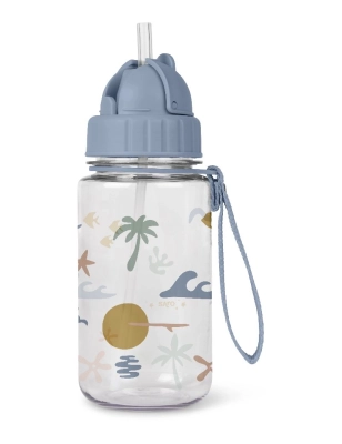 Botella con pajita de Saro