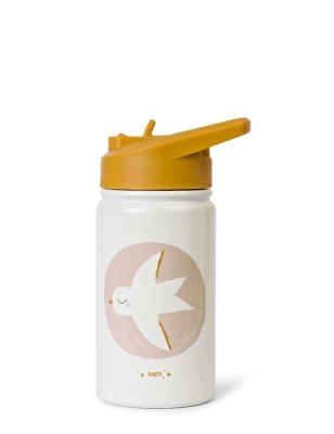 Botella Térmica 350ml con Pajita de Saro