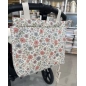 Bolsa Walk Elise de Giraffa Bianca e Blu
