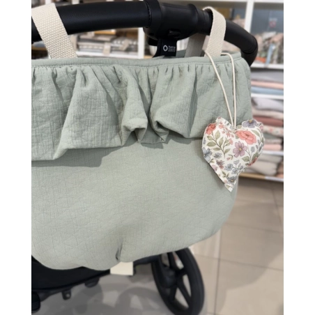 Colgante Corazón Elise de Giraffa Bianca e Blu