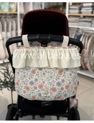 Bolsa Sweet Elise Giraffa Bianca e Blu