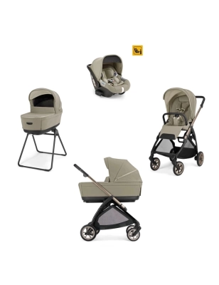 Cochecito 3 piezas Inglesina Electa con Darwin Hangar Beige