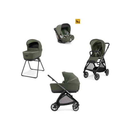 Cochecito 3 piezas Inglesina Electa con Darwin Loft Green