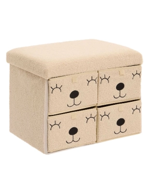Puff Plegable 4 cajones de Atmosphera